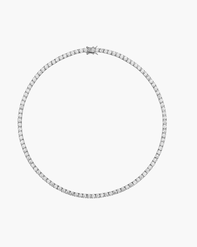 Tennis Necklace - Lab Grown Moissanite