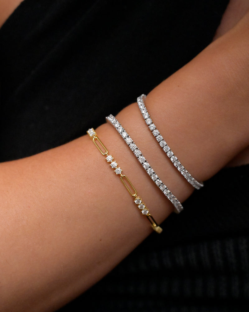 Tennis Bracelet - Lab Grown Moissanite