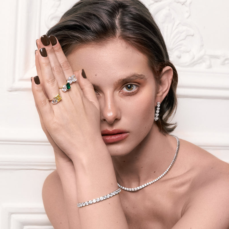 Tennis Bracelet - Lab Grown Moissanite