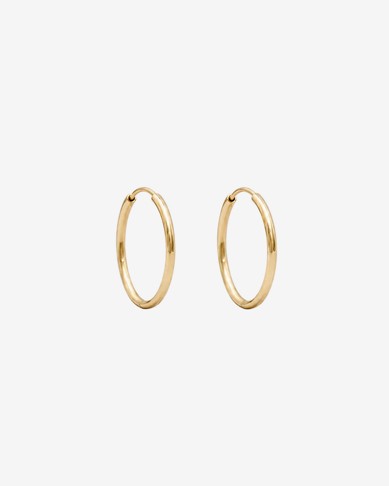 Lightweight Hoop Earrings Tiny
