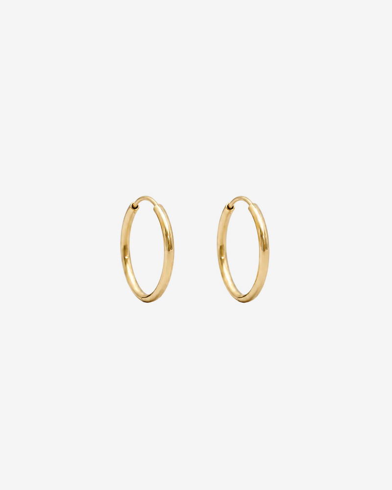 Lightweight Hoop Earrings Tiny
