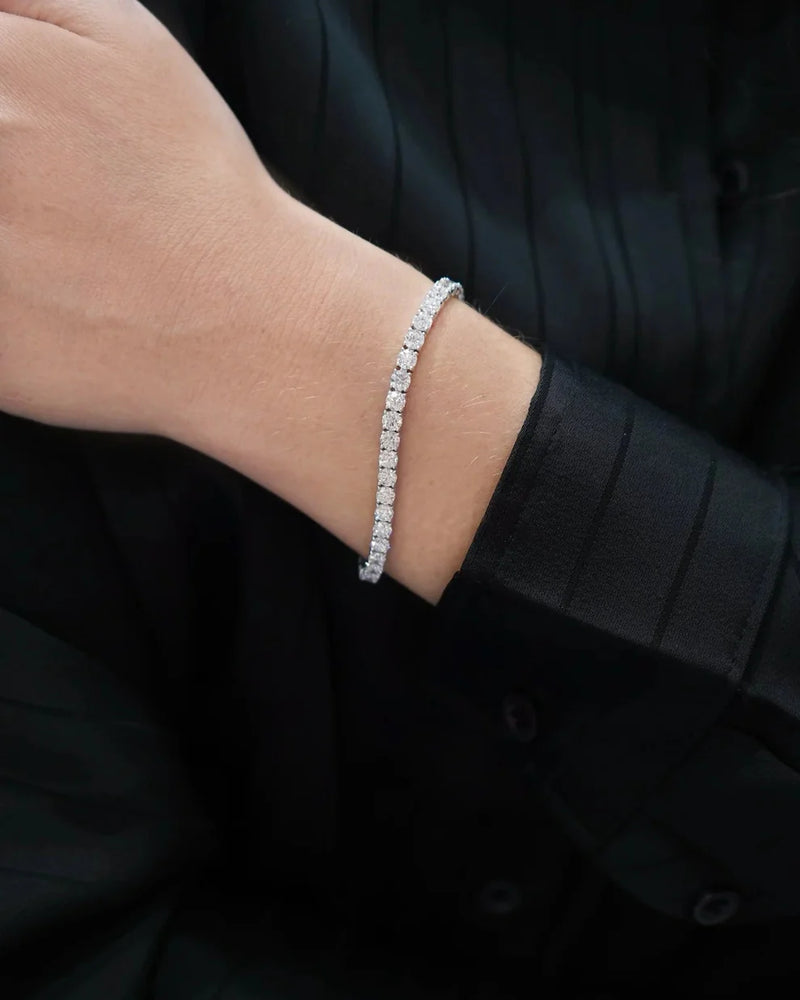Tennis Bracelet - Lab Grown Moissanite