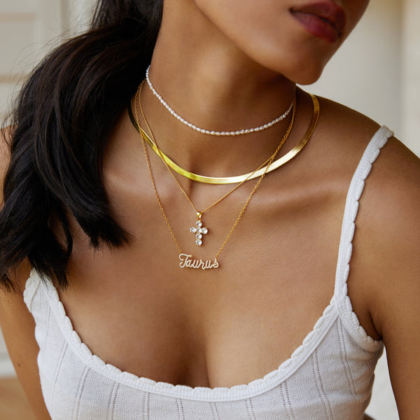 Diana Cross Necklace