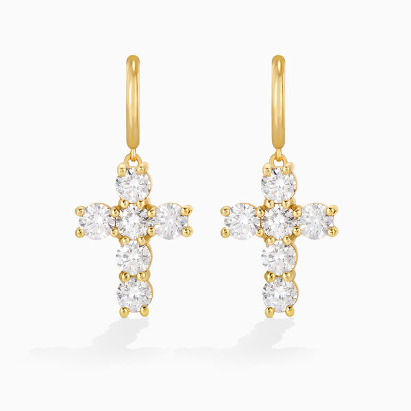 Diana Cross Earrings