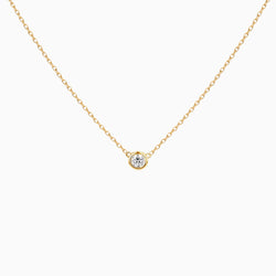 14k Gold Diamond Necklace