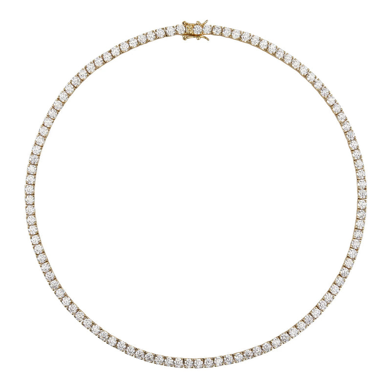 Tennis Necklace - Lab Grown Moissanite