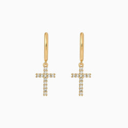 Cara Cross Earrings - V THE LABEL Jewellery AU
