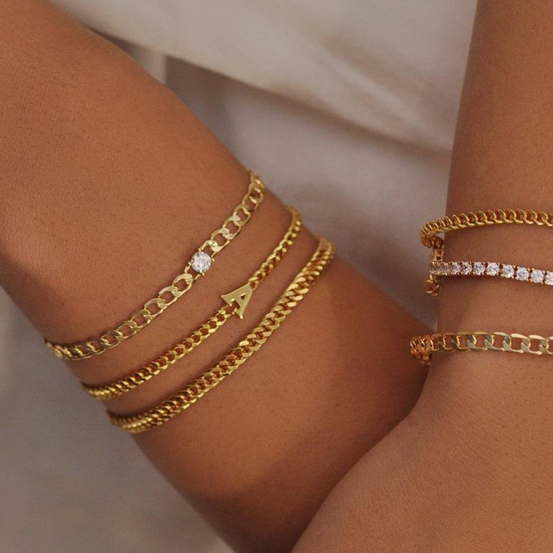 Curb Chain Bracelet - V THE LABEL Jewellery AU