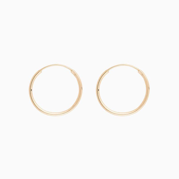 Fine Thin Hoop - V THE LABEL Jewellery AU