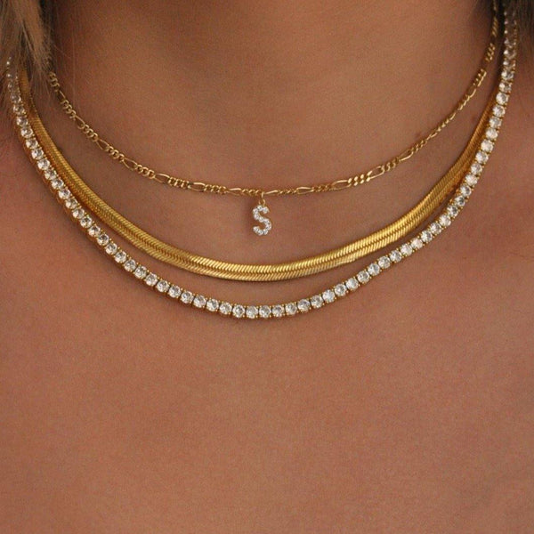 Tennis Necklace - V THE LABEL Jewellery AU
