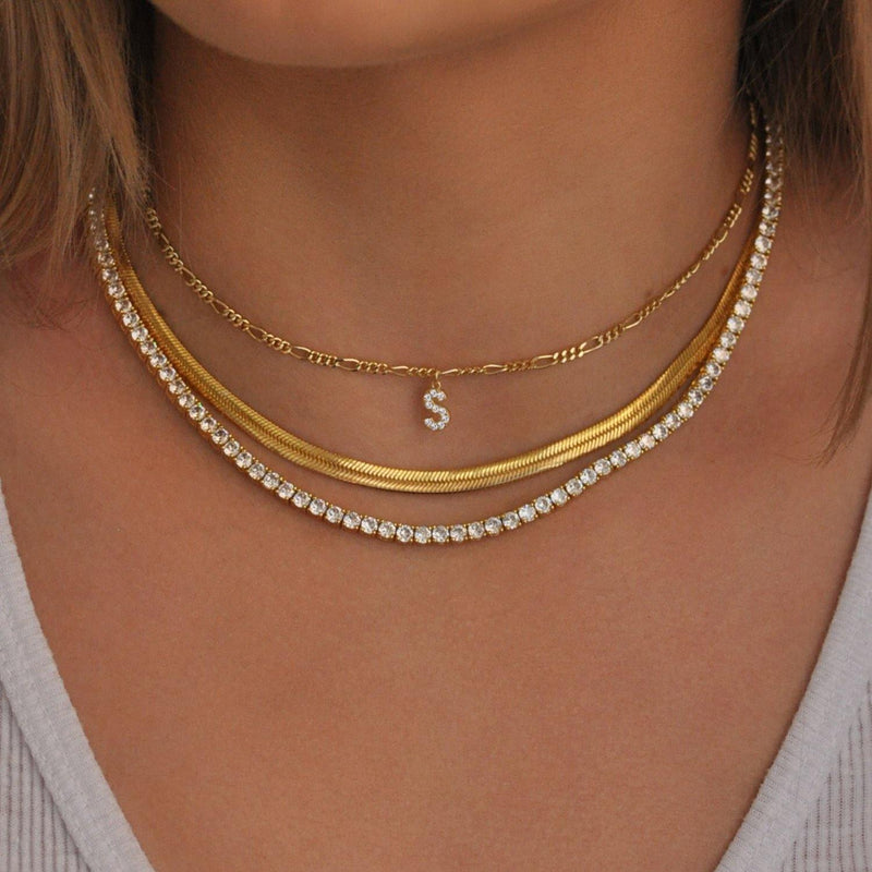 Tiny Letter Choker - V THE LABEL Jewellery AU