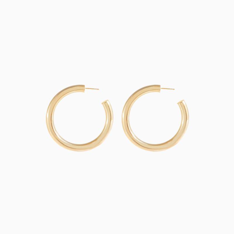 Tube Hoops Small - V THE LABEL Jewellery AU