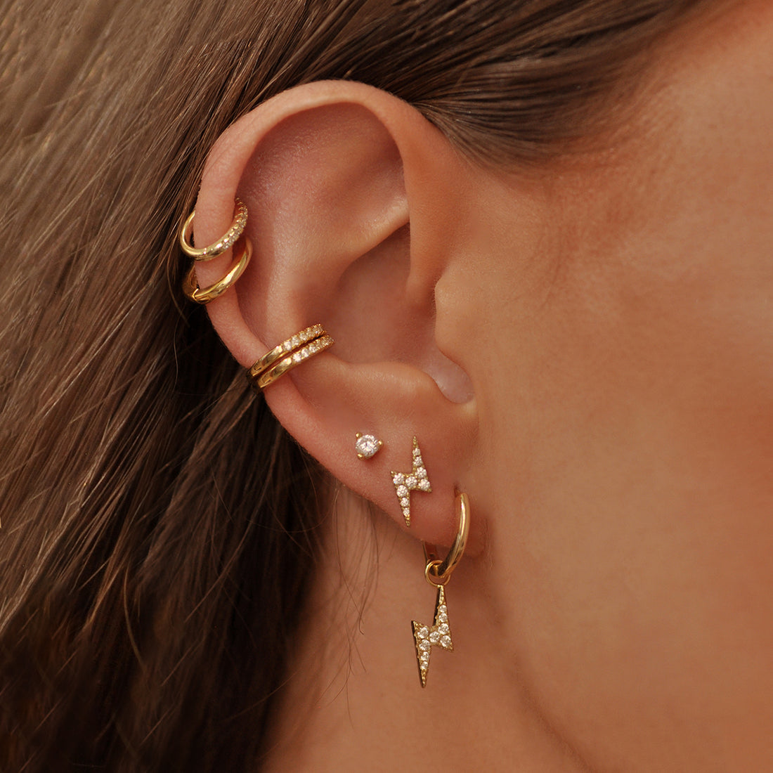 Baby Bolt Earrings – V The Label