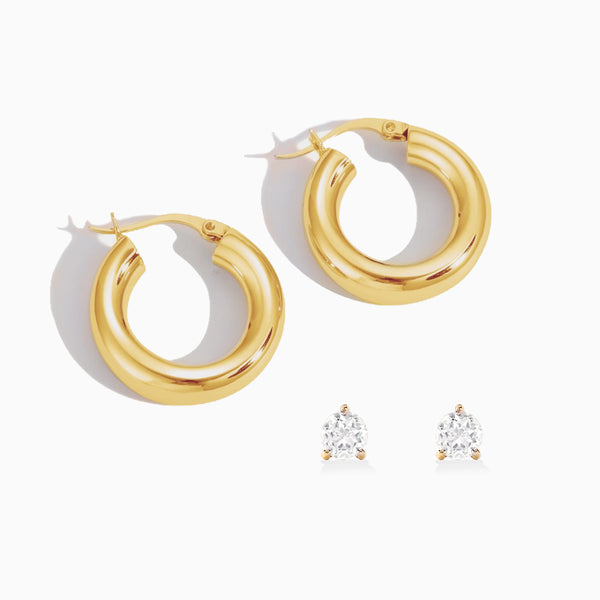 Capri Hoops Earring Set