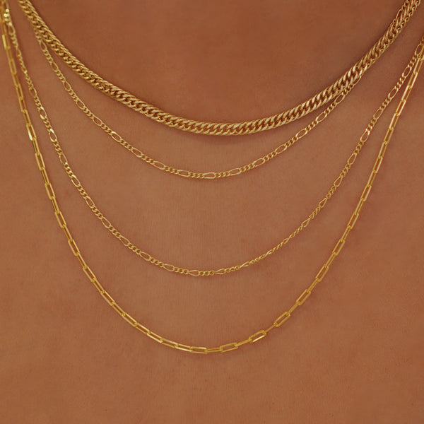 Alex Chain Paperclip Necklace