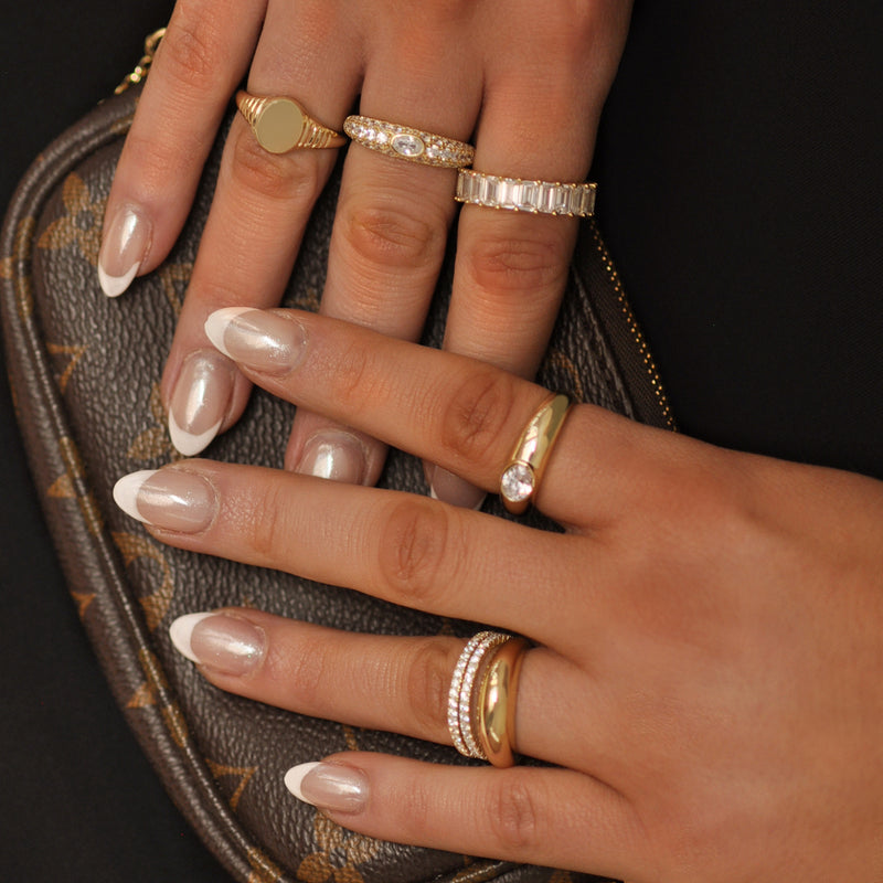 Crystal Dome Ring