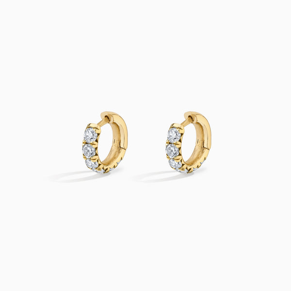 French Pave Hoops