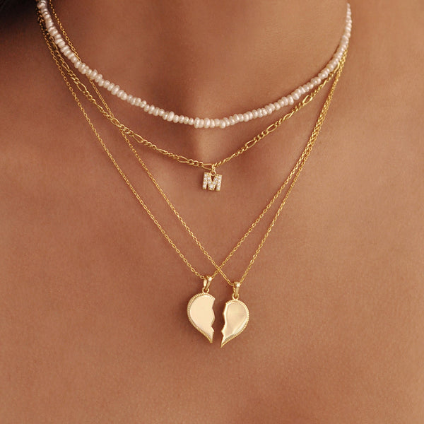 Lover Heart Necklace Set