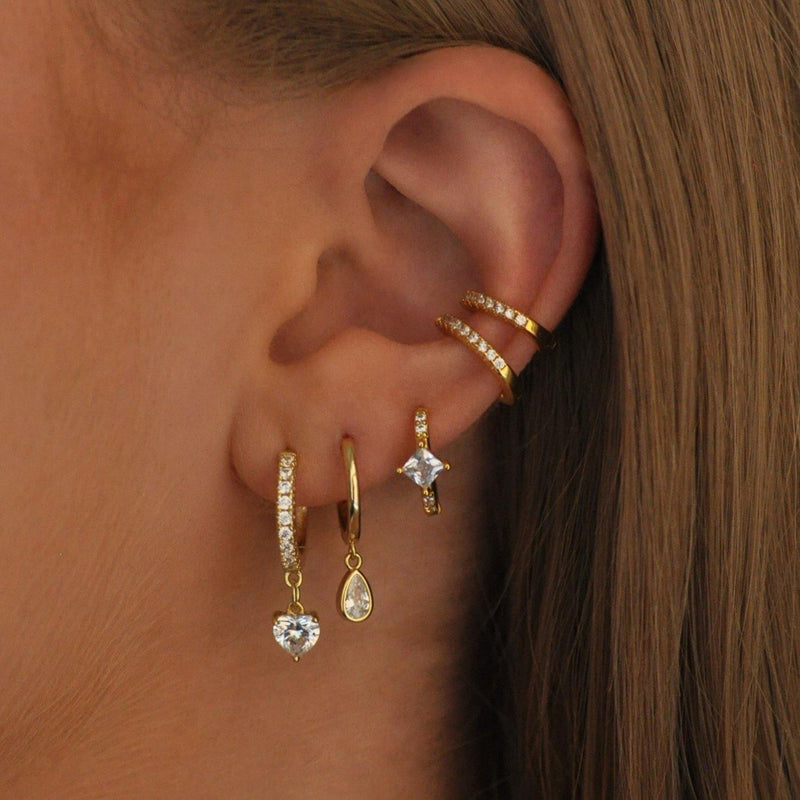 Kaia Hoop Huggies - V THE LABEL Jewellery AU