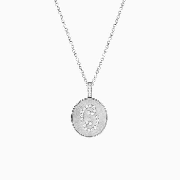 Silver Zodiac Pendant Necklace